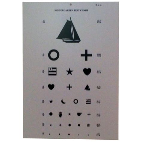 10 Ft Kindergarten Eye Chart