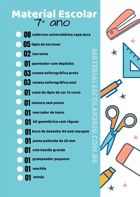 Quantas Matérias Tem No 7 Ano