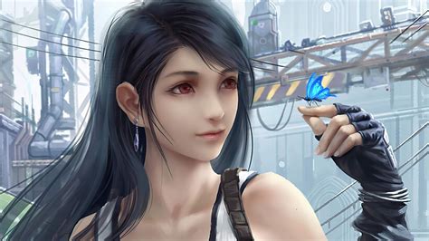 The best quality and size only with us! Tifa from Final Fantasy HD Wallpaper | Background Image | 1920x1080