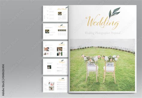 Wedding Proposal Layout Stock Template | Adobe Stock