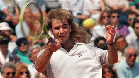 Tennis Player Superstitions Andre Agassi Rafa Nadal