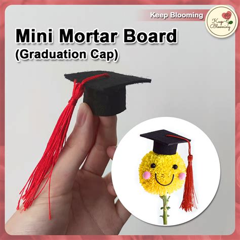 Mini Mortar Board Graduation Hat Topi Konvo Mini Graduasi 迷你毕业帽 Lazada