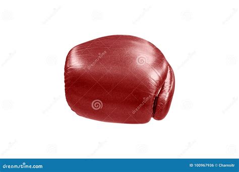 Fist With Boxing Glove In Punching Position Stock Photo Image Of
