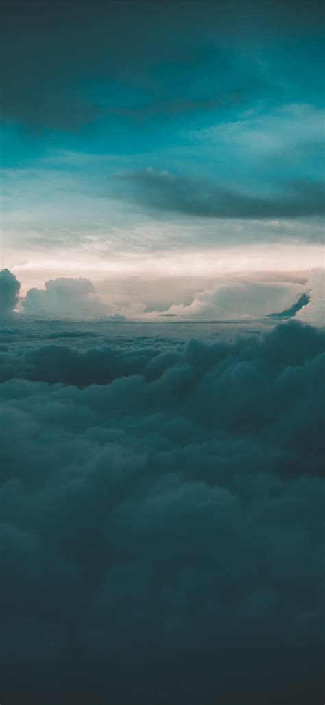 Cloudy Sky During Day Time Iphone X Wallpapers Free Download