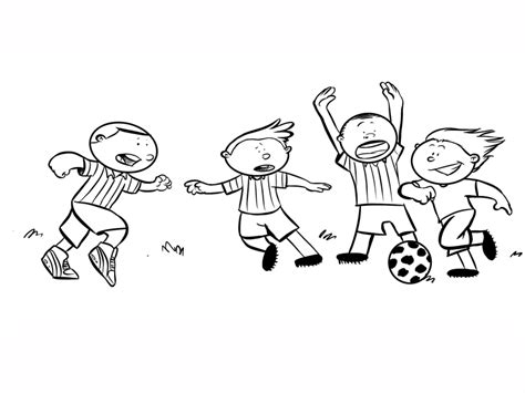 Imagenes De Niños Jugando Al Futbol