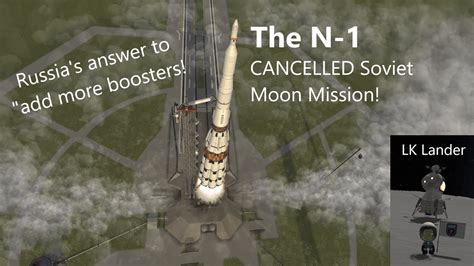 The N1 If The Ussr Beat The Usa To The Moon Ksp Stock Youtube