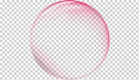 Ilustraci N De Burbuja Rosa Transparencia Y Translucidez De La Burbuja
