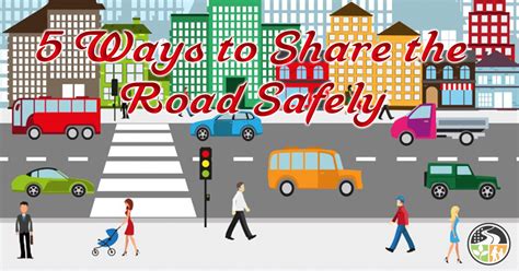 Five Ways To Share The Road Safely Drivers Ed Courses Traffic School