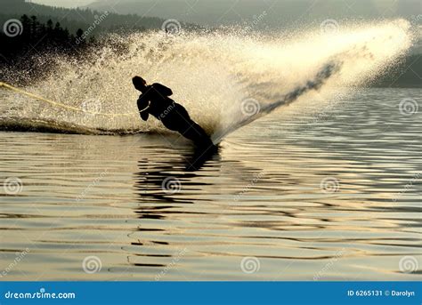 Water Skier Royalty Free Stock Photo 98361