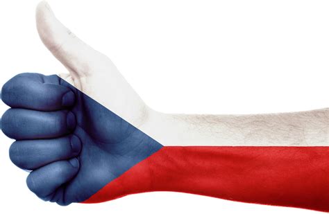 Das wappen böhmens, das sich auch im wappen tschechiens wiederfindet, lieferte die farben rot und weiß für die nationalflagge tschechiens. Free illustration: Czech Republic, Flag, Hand - Free Image ...