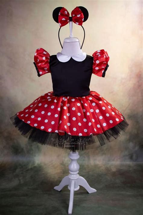 Disfraz Minnie Mouse Minnie Mouse Costume Red Minnie Mouse Baby