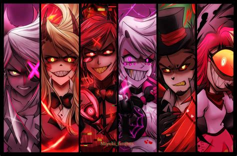 Demons Hazbin Hotel By Miyuki Fanarts On Deviantart