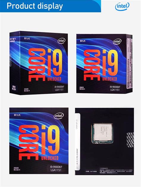 Phandco Pc Depot Intel Core I9 9900kf Lga1151 Processor I9 9900kf