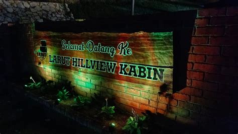 Larut Hillview Kabin Taiping Perak Gokelah