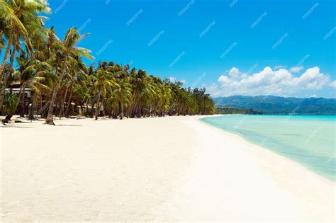 Premium Photo Beautiful Landscape Of Tropical Beach On Boracay Island