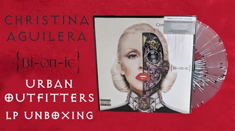 Christina Aguilera Bionic Urban Outfitters Vinyl Unboxing Youtube