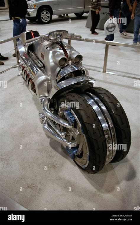 Dodge Tomahawk Concept Motorcycle Stock Photo Alamy