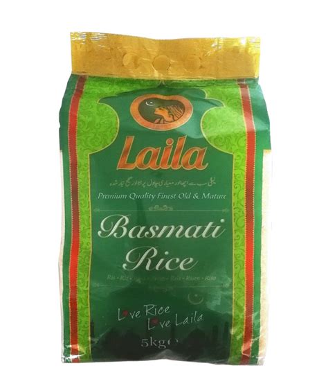 Laila Basmati Rice 5 Kg Spice Town Online Grocery Store