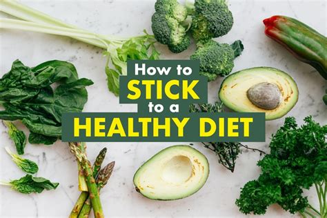 Simple Ways To Stick To A Healthy Diet Fitneass