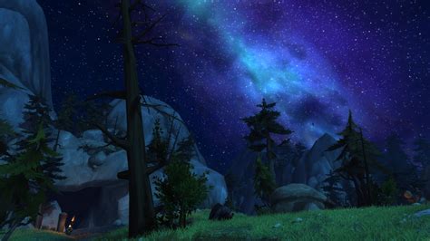Wallpaper World Of Warcraft Legion Aurora Highmountain Screenshot