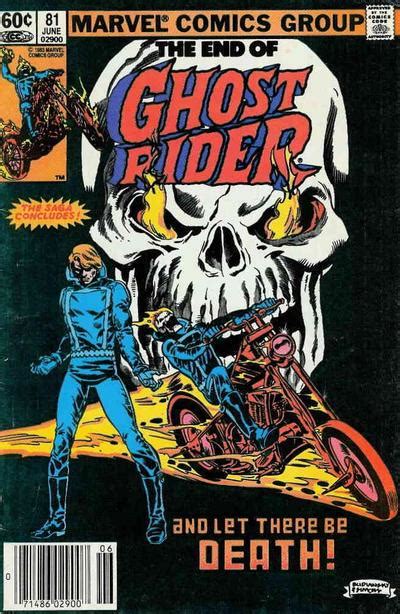 Ghost Rider Newsstand 81 1983 Prices Ghost Rider Series