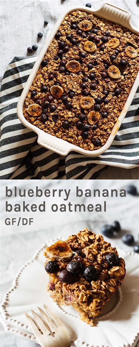 Resep oatmeal apk is a books & reference apps on android. Blueberry Banana Baked Oatmeal - Jar Of Lemons | Resep