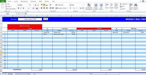 Headcount monthly excel sheet : Monthly Payment Schedule Template Best Of 5 Bill Payment ...