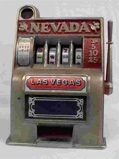 Vintage Las Vegas Nevada Bonanza Coin Slot Machine