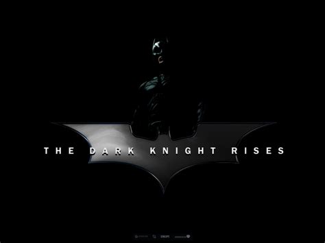The Dark Knight Rises Logo Wallpaper