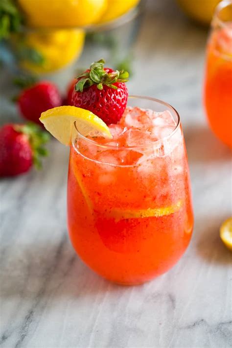 Amazing Homemade Strawberry Lemonade Tastes Better From