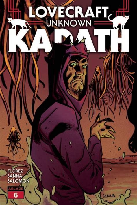 Lovecraft Unknown Kadath Ablaze Indy Comics Qcb