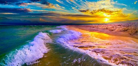 Stunning Eszra Beautiful Ocean Sunset Digital Artwork For Sale On