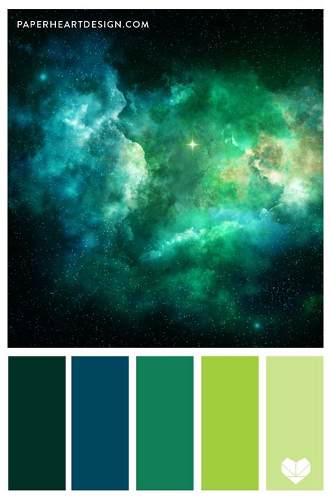 This Color Palette Is Out Of This World From Bright To Dark This