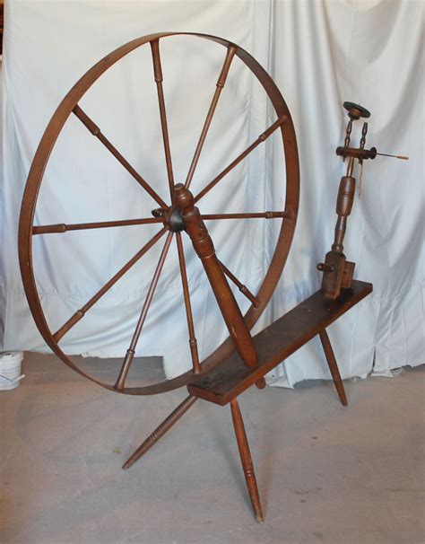 parts of a spinning wheel diagrams
