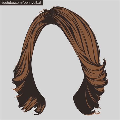 Vector Hair Tutorial By Bennyqibal On Deviantart