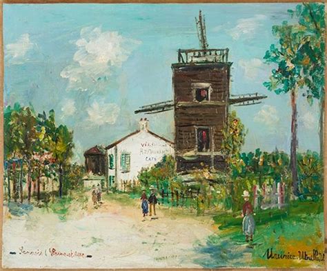 Utrillo Maurice Vieux Moulins à Sannois Mutualart Painting