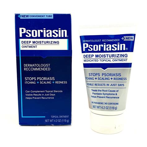 Psoriasin Deep Moisturizing Ointment 119g Psoriasis Seborrheic