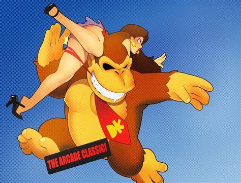 Donkey Kong And Pauline Mario And More Drawn By Combos Doodles Danbooru
