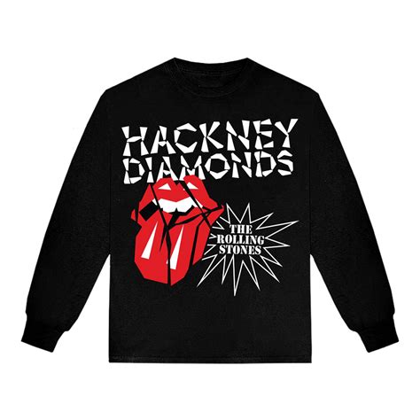 Hackney Diamonds Burst Long Sleeve Shirt The Rolling Stones