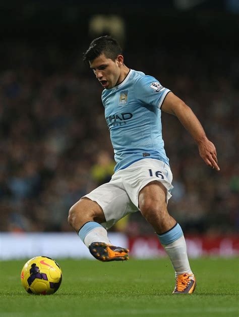 Latest on manchester city forward sergio agüero including news, stats, videos, highlights and more on espn. Sergio Agüero in action during the Barclays Premier League match between Manchester City and ...