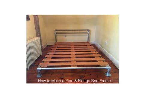 How To Make A Steel Pipe Bed Frame Hanaposy