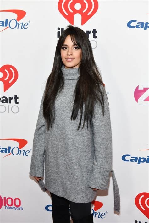 camila cabello arrives for the z100 s jingle ball in new york