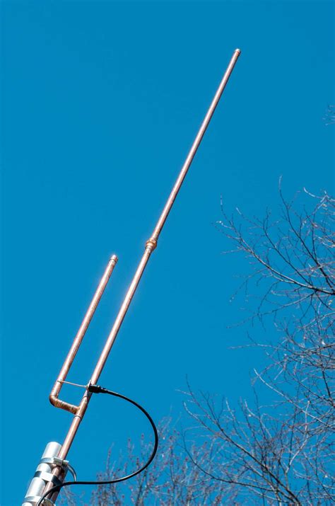 2 meter amateur radio j pole antenna kb9vbr antennas