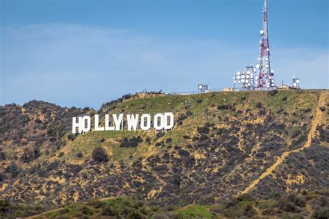 Hollywood Sign Los Angeles California Usa Editorial Image Image