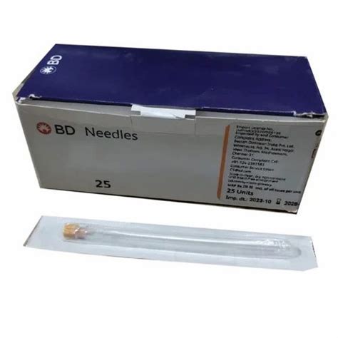 Bd Spinal Quincke Needle Size 25g At Rs 1800box In Nanded Id