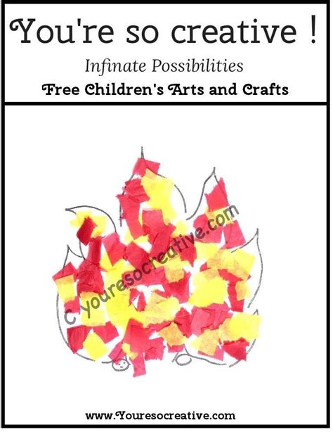 Fire Extinguisher Craft Project Toddler Art Toddler Crafts Crafts For