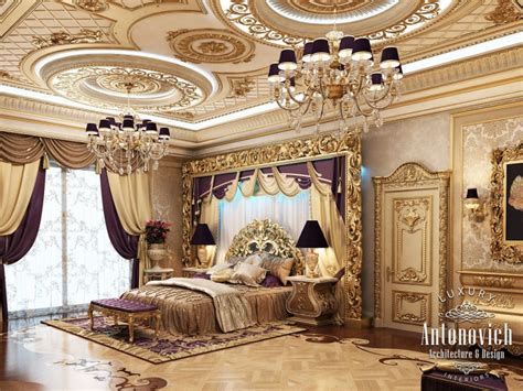 Master Bedroom For Luxury Royal Palaces Classical