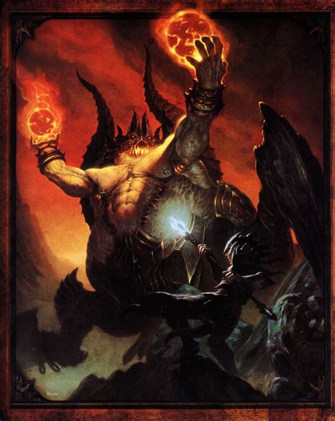 The Art Of Diablo Iii Azmodan By Gerald Brom Diablo Geek Art