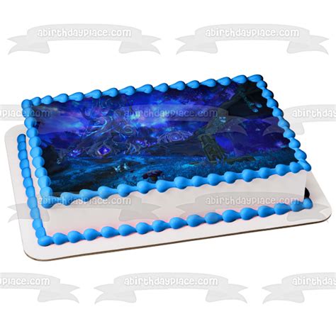World Of Warcraft Ardenweald Night Fae Edible Cake Topper Image