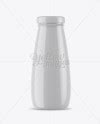 Dear visitor, you are browsing our website as guest. 330ml Glossy Ceramic Bottle Mockup - Front View in Bottle ...